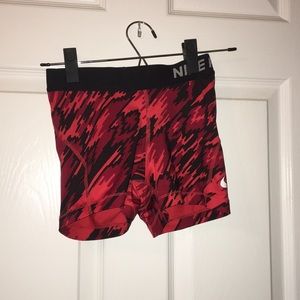 Nike spandex shorts